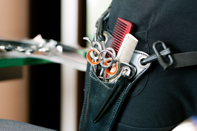 Professioneel kappersgereedschap van Judith