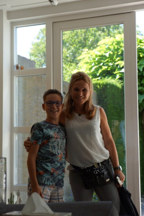 Judith Mattheussens, thuiskapster in Breda